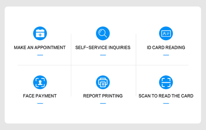 17 inch Multi - Functional Android system Self Service Kiosk Wall Mounted Floor Standing Or Desktop