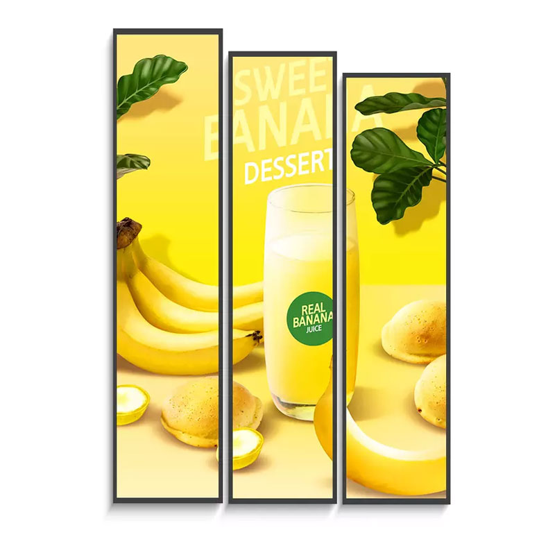 28" Ultra Wide Stretched Bar LCD Monitor For Supermarket Book Store Shelf Edge