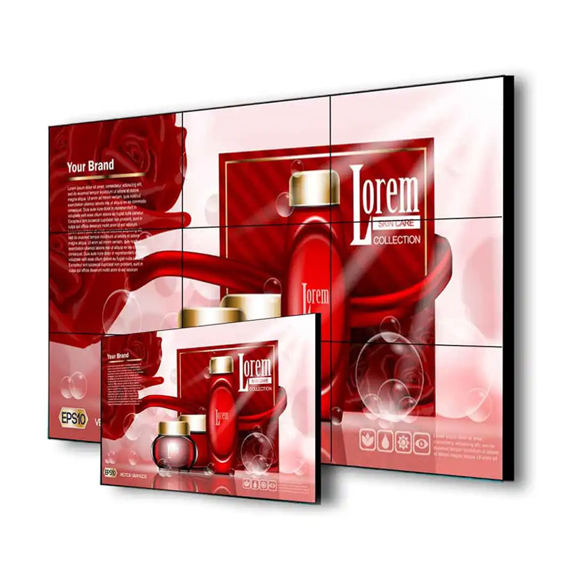 Narrow Bezel BOE LCD Screen Wall , Video Wall 49 Inch For Indoor HIGH Display 24H loop playbacked