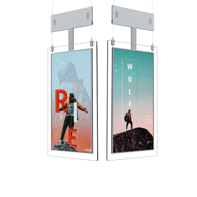 Hot sale slim windows display Android OS Wall Mounted Digital Advertising Screen For Shop Showing