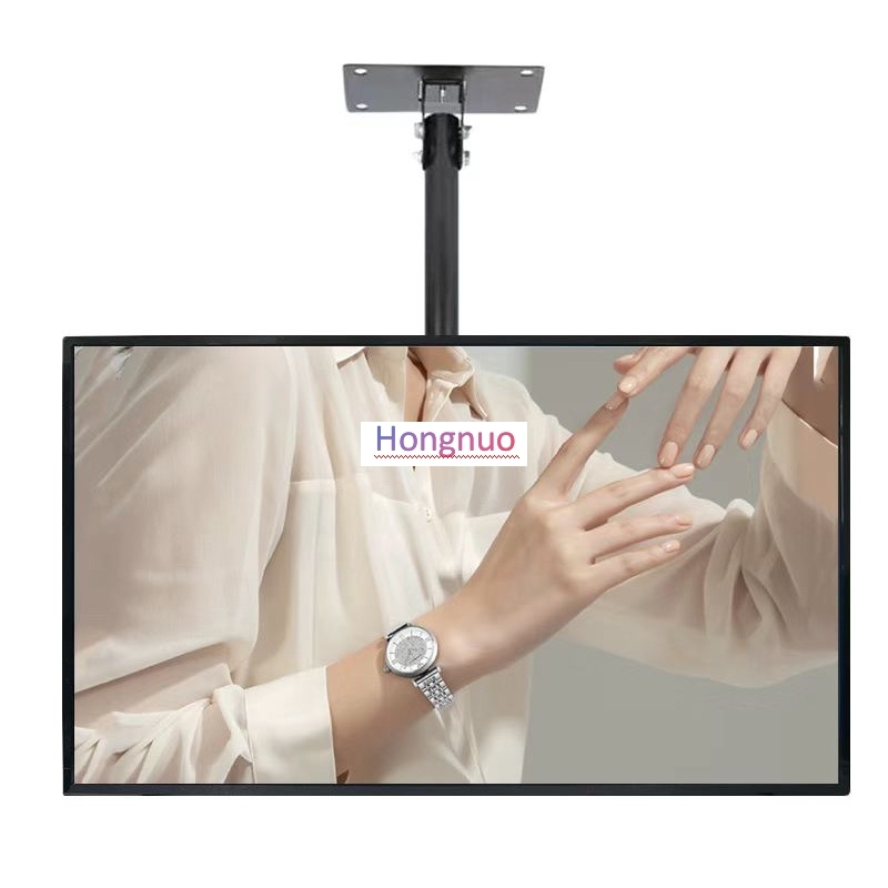 Wall-Installed98 inch 4K Digital Signage LCD Display Type for supermarket hospital bank