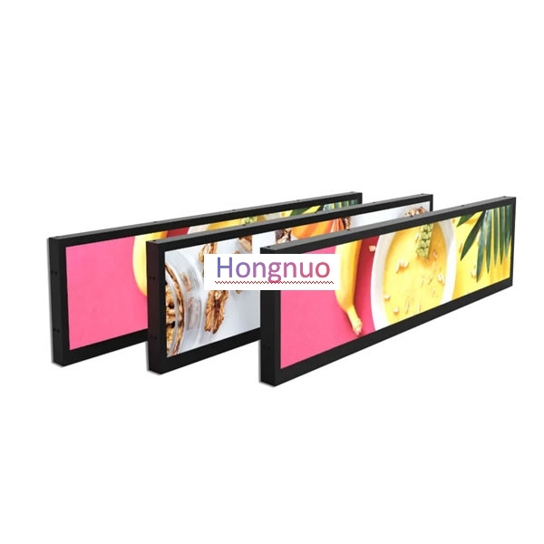 49 .5 inch Bar screen 178° Viewing Angle Wall Mounted Digital Signage with 1920x1080 Resolution and 8ms Response Time