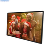 65 Inch 4k Wall Mounted Digital Signage Ultra Thin With High Brightness from shopping mall  cinema  staion