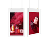 Hot sale slim  windows display Android OS Wall Mounted Digital Advertising Screen For Shop Showing
